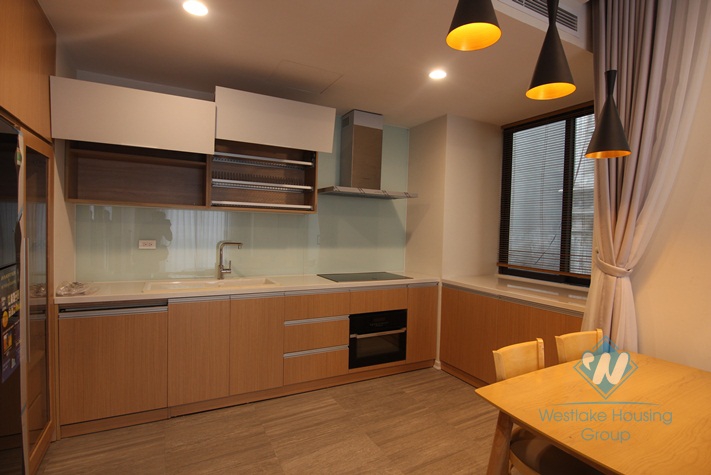 Modern apartment with one bedroom for rent in Tay Ho street, Hanoi